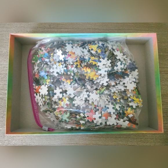 Crown Point Graphics 1000 Piece Puzzle "Sunnyside Flower Market" by Gina June - Picture 4 of 5